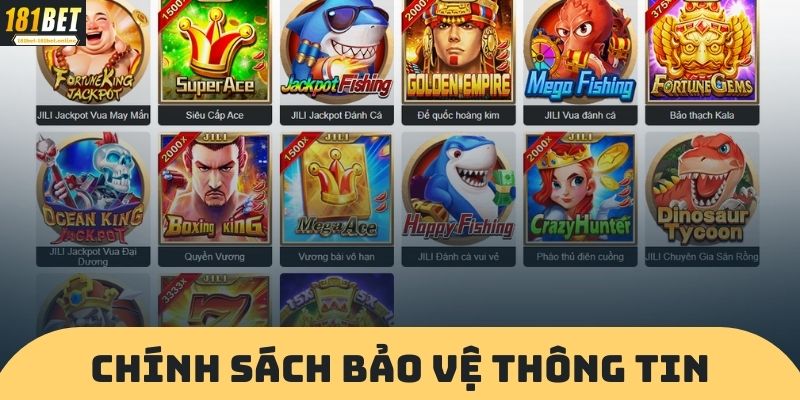 Chính sách bảo vệ thông tin