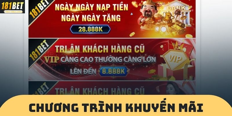 Chương Trình Khuyến Mãi